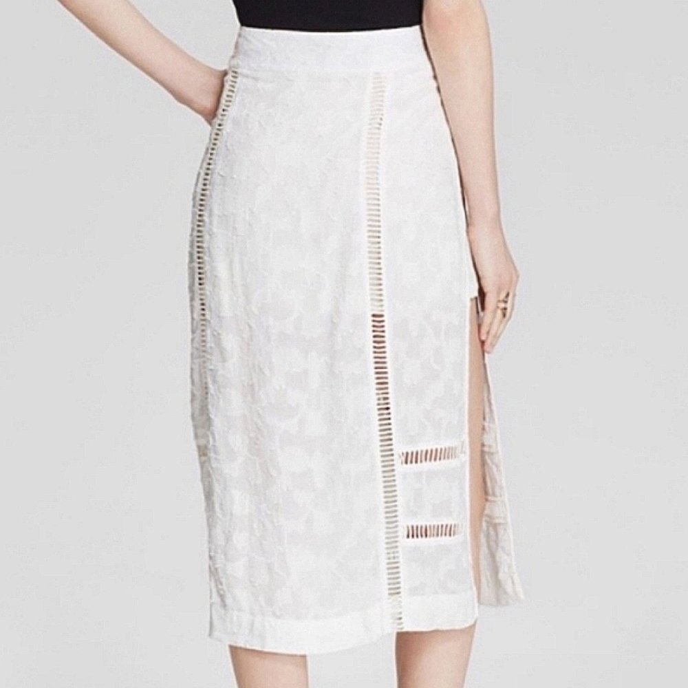 NWT🦋 Free People Love will Save You Midi Skirt, Size 10 - Picture 6 of 12